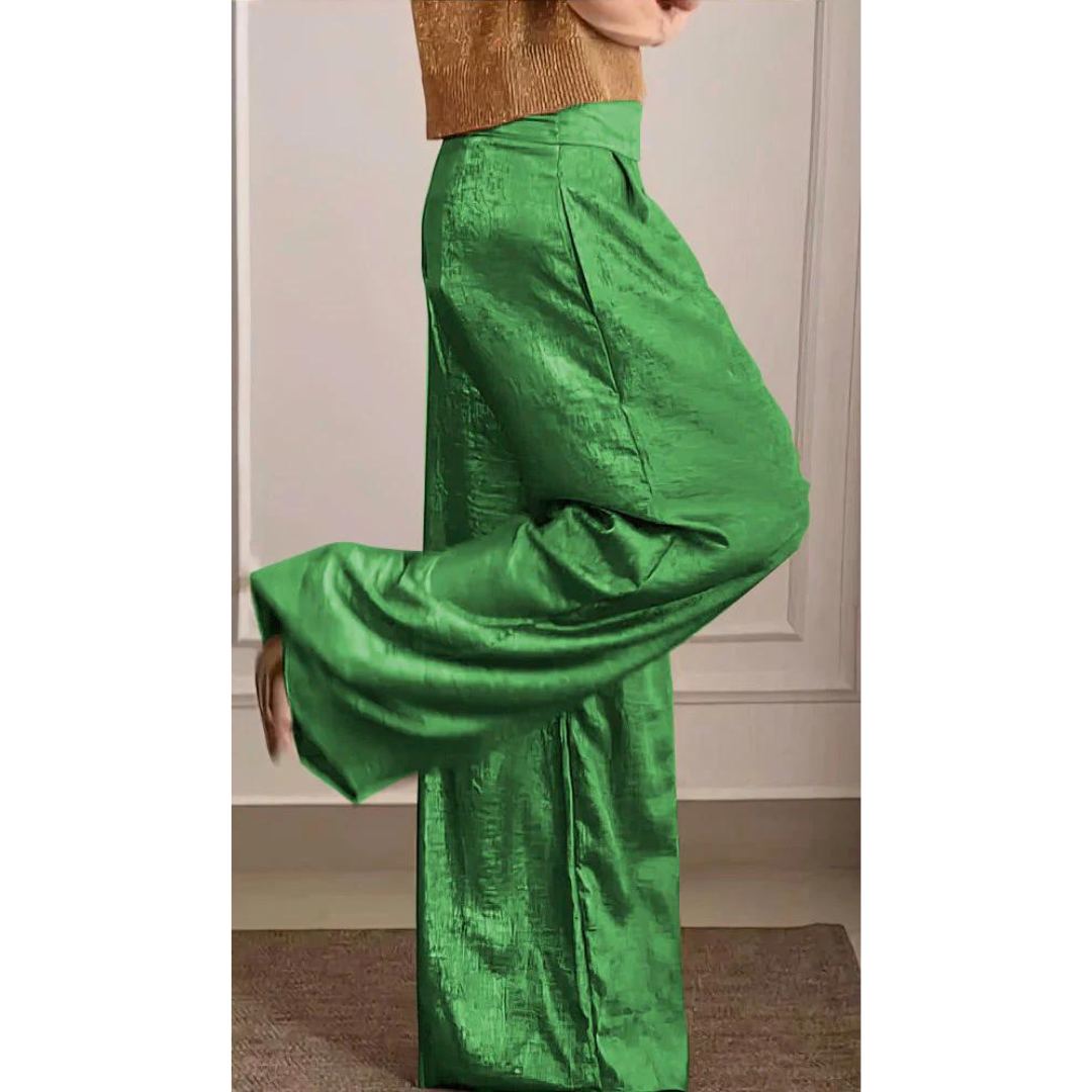 Élise | Elegante Dames Set van Top en Hoge Taille Broek