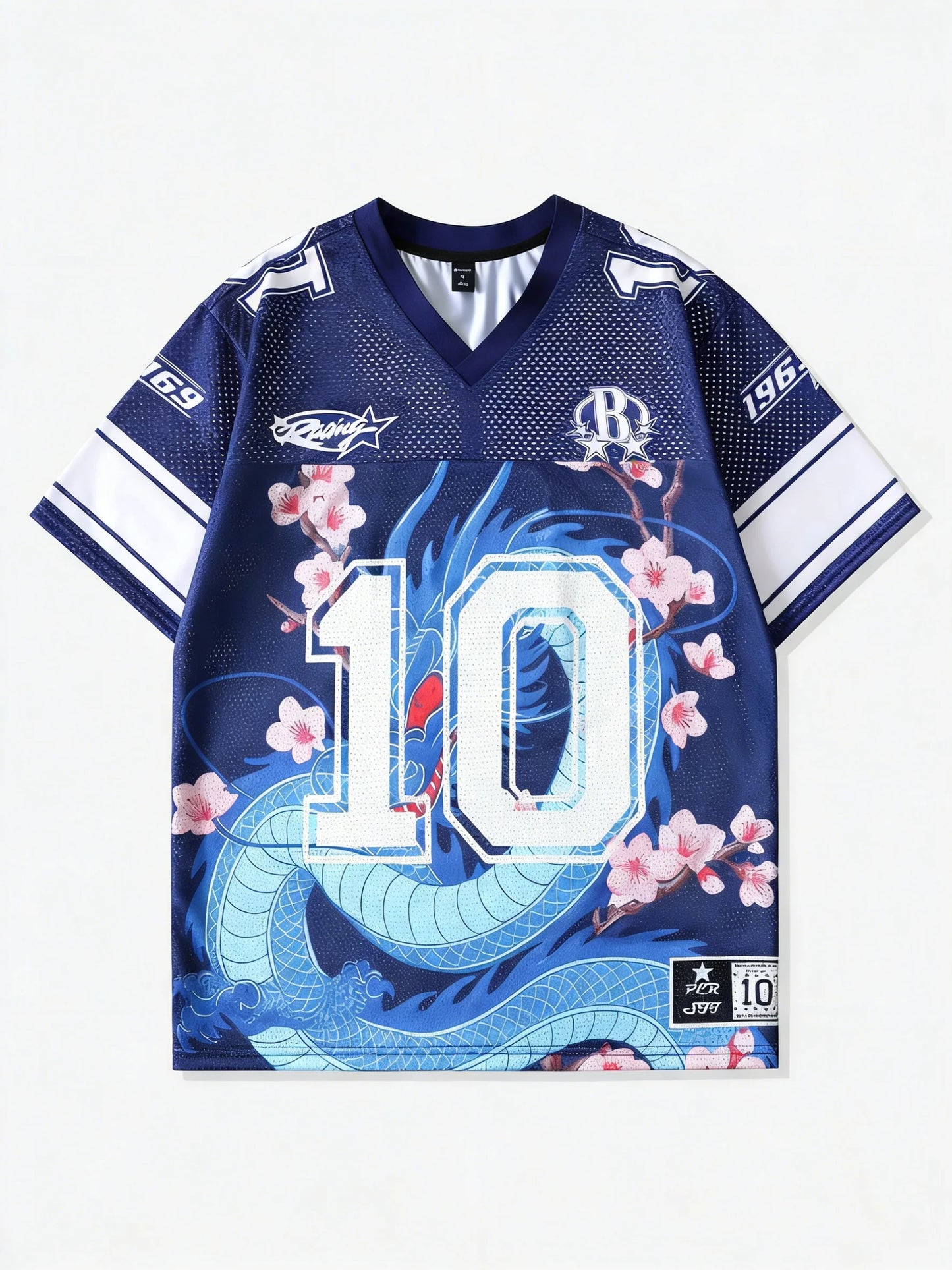 Vera Dames T-shirt | Ademend Katoen, Casual V-hals in Oranje 10