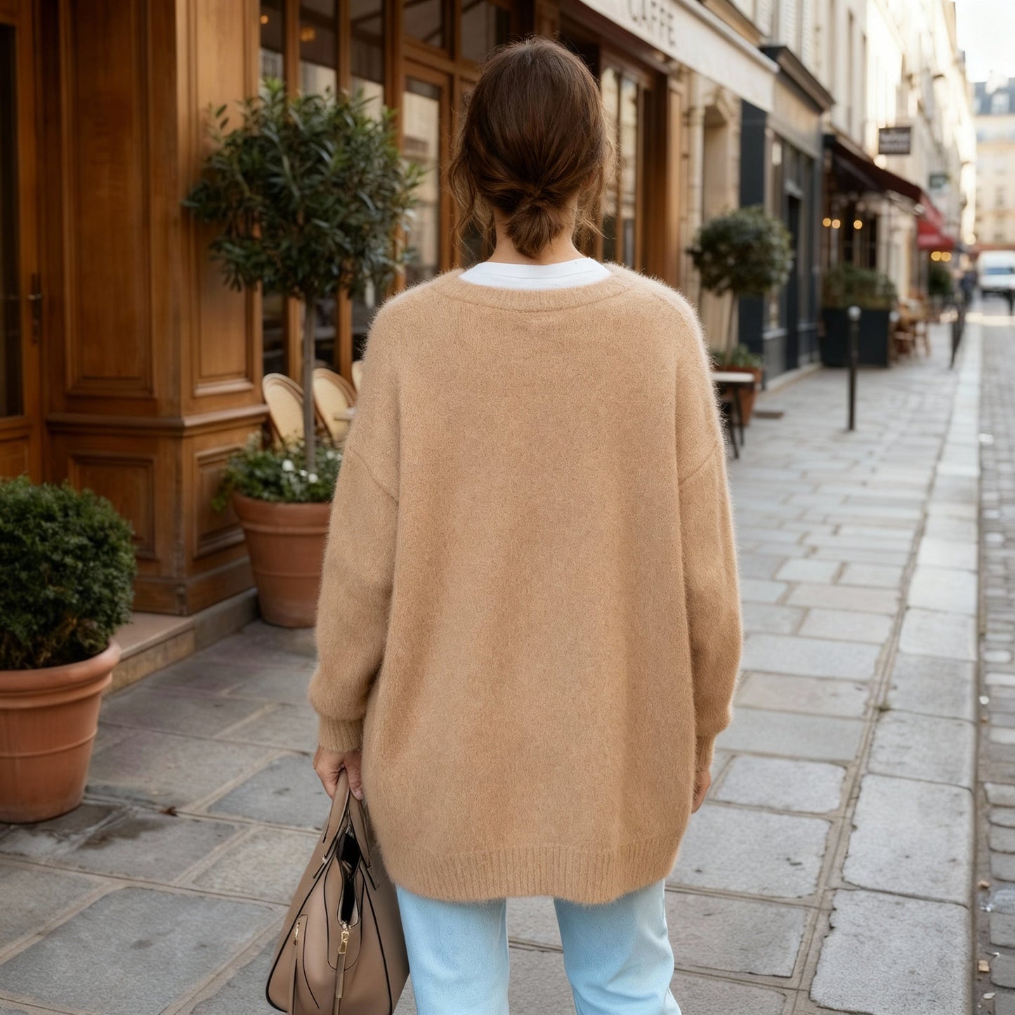 Vera Dames Vest | Hoogpolig Acryl, Oversized Comfort 2