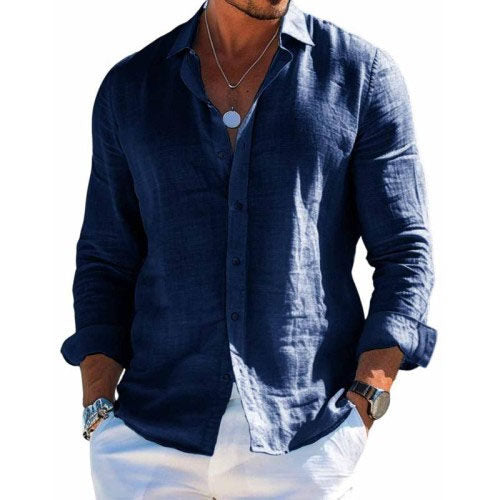 Victor Heren Overhemd | Comfortabele Katoenmix, Casual Stijl 4