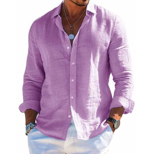 Victor Heren Overhemd | Comfortabele Katoenmix, Casual Stijl 5