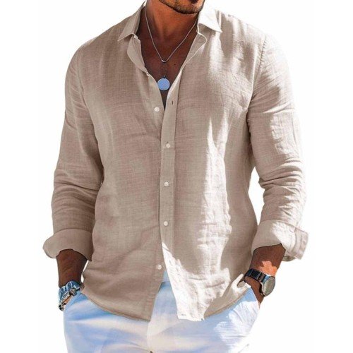 Victor Heren Overhemd | Comfortabele Katoenmix, Casual Stijl 6