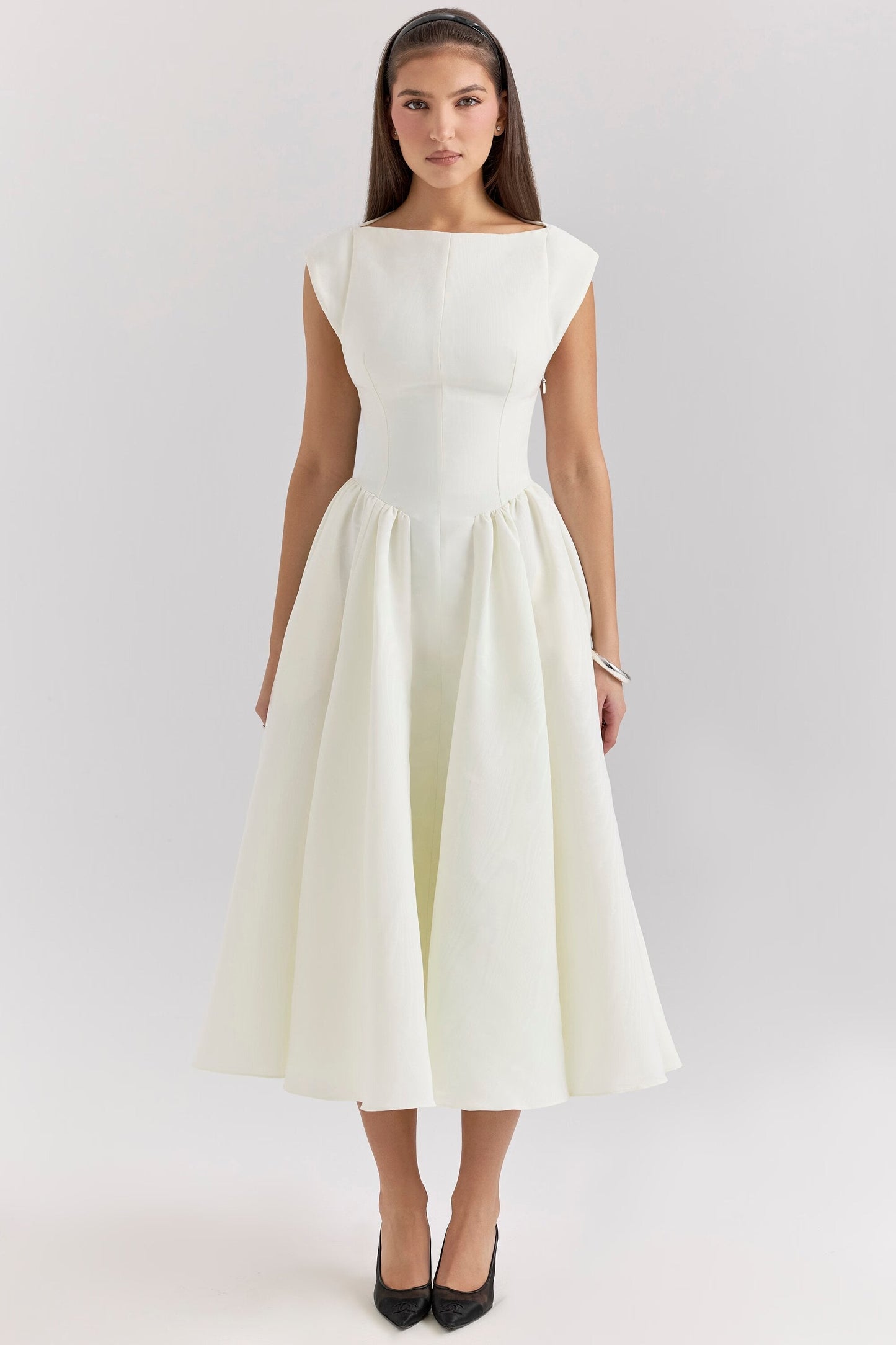 Victoria – Elegante Jurk | Tijdloos Design | Flatterende Pasvorm | Luxe & Comfort 4