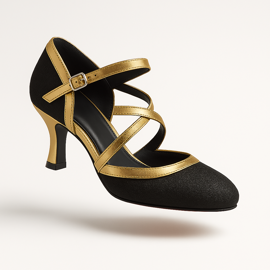 Vienna | Elegante Hakken met Buckle Straps en Glansafwerking 1