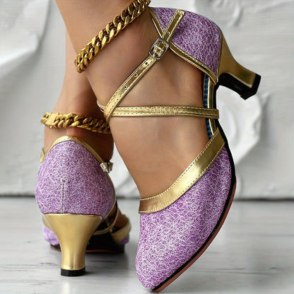 Vienna | Elegante Hakken met Buckle Straps en Glansafwerking 5