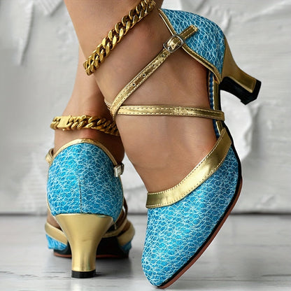 Vienna | Elegante Hakken met Buckle Straps en Glansafwerking 6