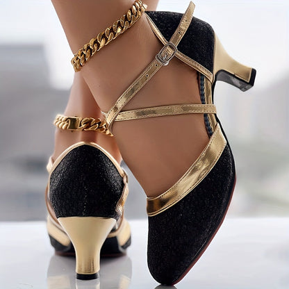 Vienna | Elegante Hakken met Buckle Straps en Glansafwerking 7