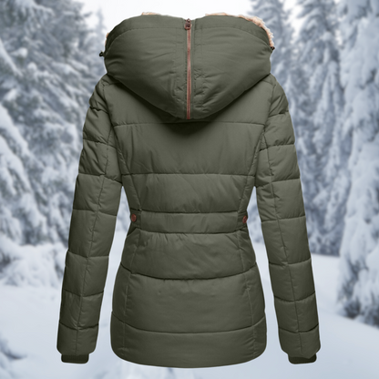 Wendy Dames Winterjas | Elegante Bontcapuchon, Comfortabel en Stijlvol 2