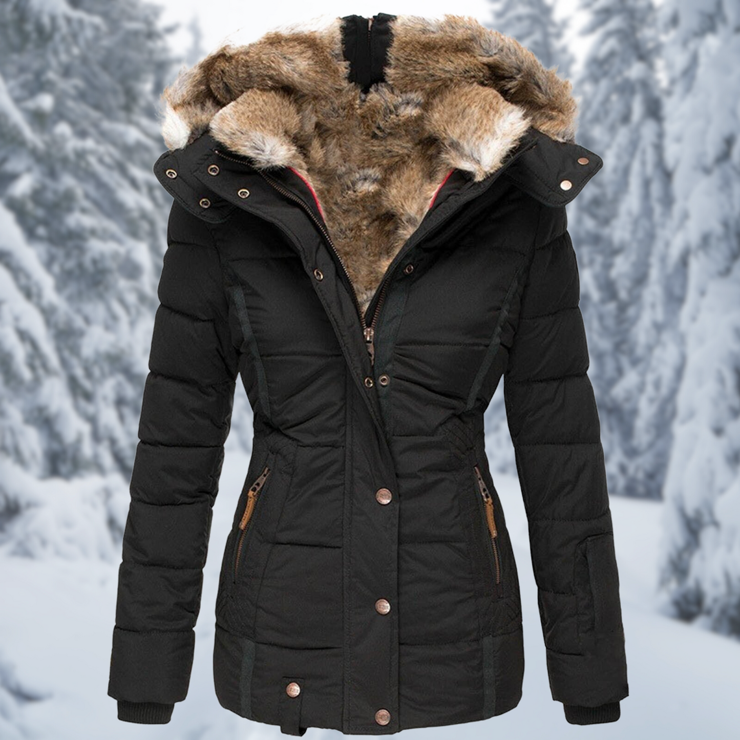 Wendy Dames Winterjas | Elegante, Comfortabel en Stijlvol 6