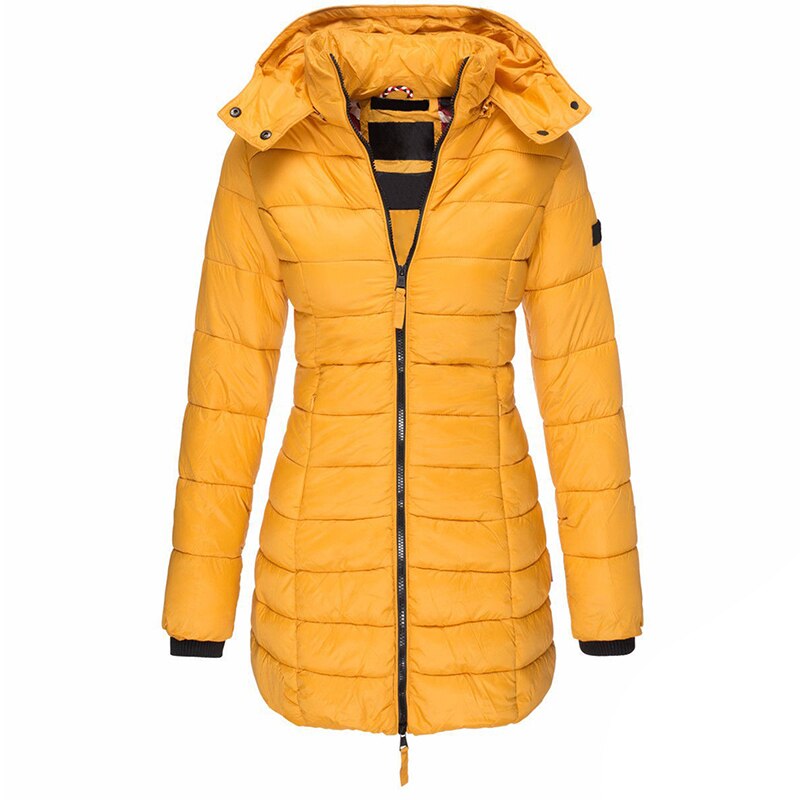 Wendy Damesjas Winter | Gewatteerd Polyester met Capuchon 1