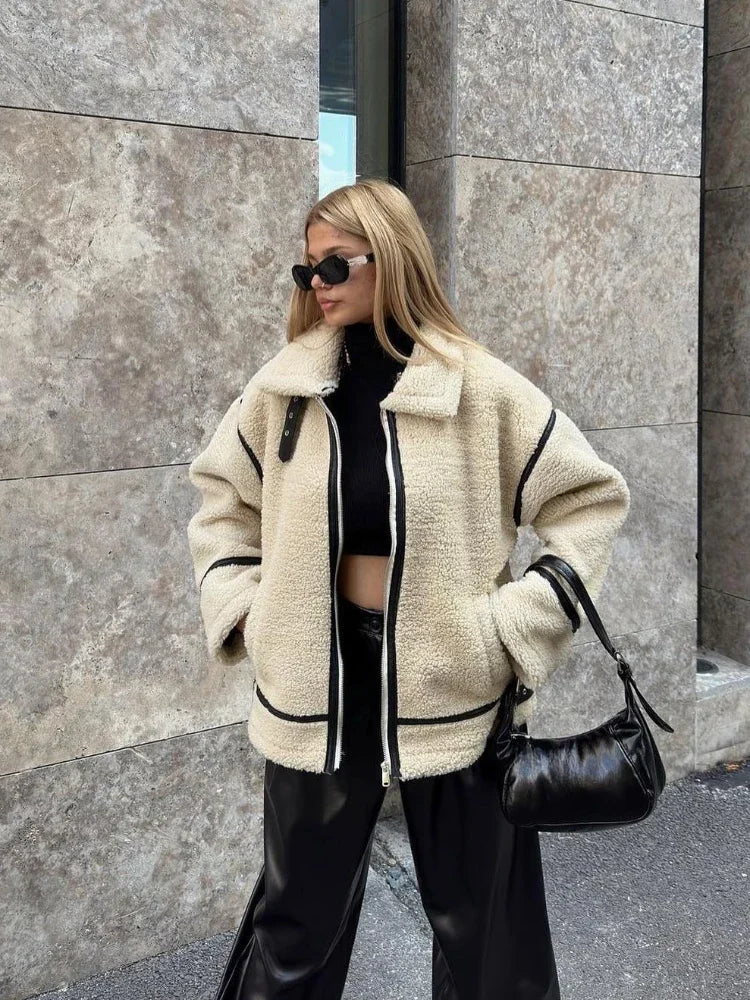 Wendy Damesjas Winter | Superzachte Teddy, Casual en Warm