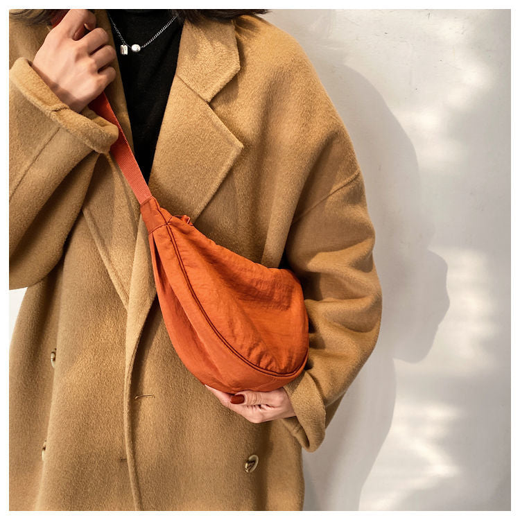 Wille Dames Handtas | Duurzaam Polyester, Casual Halve Maan Design 10