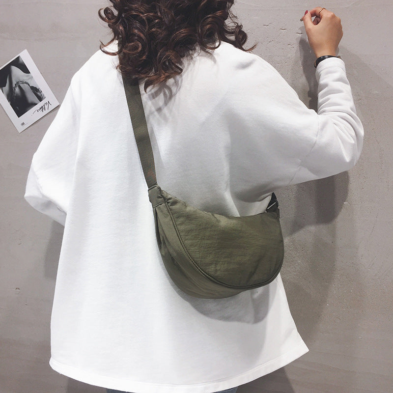 Wille Dames Handtas | Duurzaam Polyester, Casual Halve Maan Design 14
