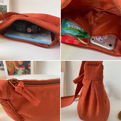 Wille Dames Handtas | Duurzaam Polyester, Casual Halve Maan Design 2