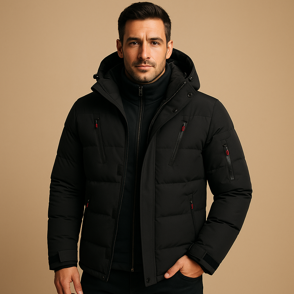 Wille Heren Winterjas | Waterdicht, Warme Voering, Verstelbare Capuchon
