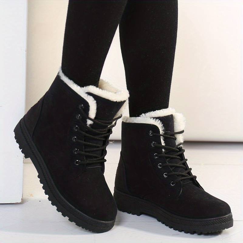 Wille Women's Winter Boots | Soft Suede with Faux Fur Lining 0
