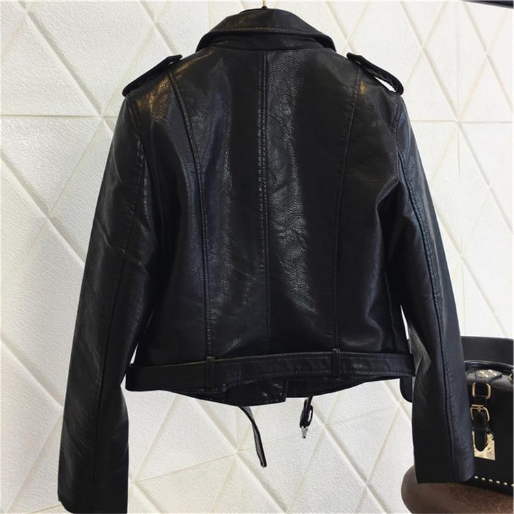 Willem Dames Leren Jack | Tijdloos Bikerdesign met Geschulpte Kraag 2