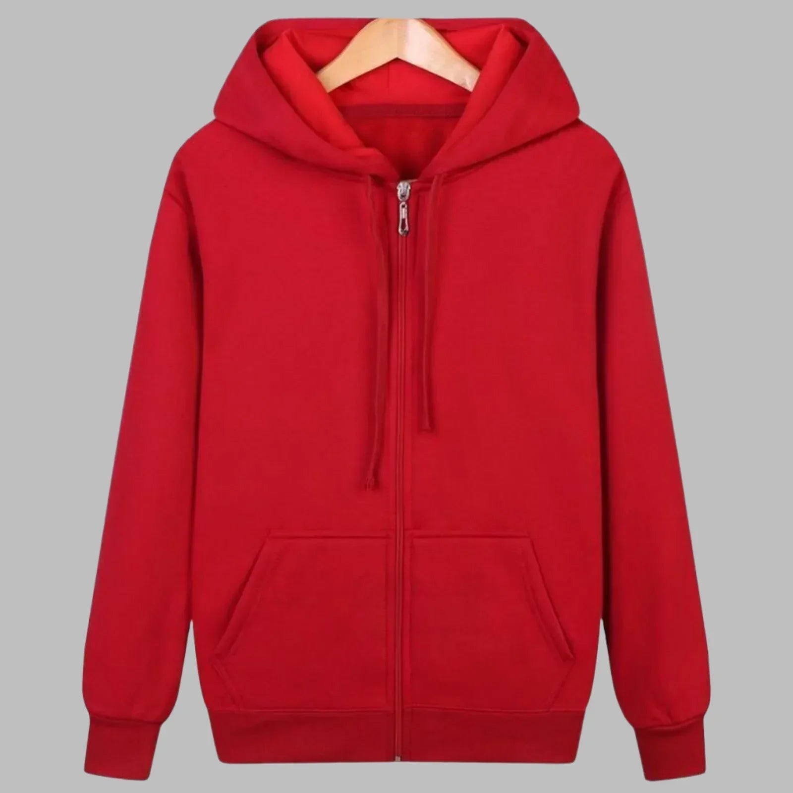 Willem Heren Hoodie | 100% Katoen, Comfortabele Ritssluiting, Casual 2
