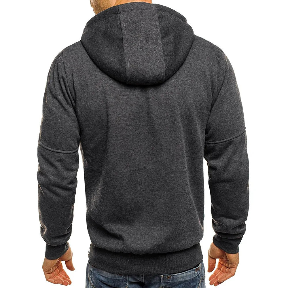 Willem Heren Hoodie | Comfortabele Rits, Nauwsluitende Pasvorm 1