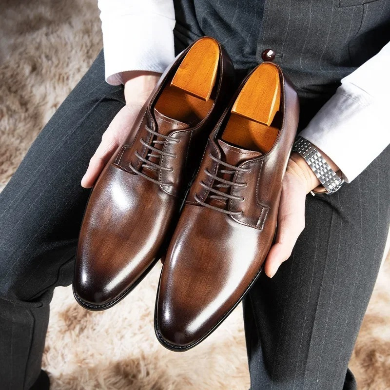Willem Heren Schoenen | Hoogwaardig Leer, Stijlvol en Comfortabel 0