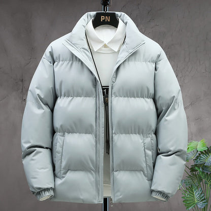 Willem Heren Winterjas | Katoen met Fluweelachtige Voering, Casual 3