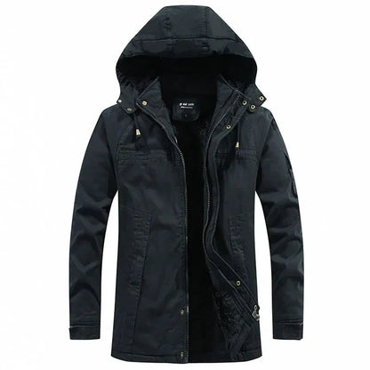 Willem Heren Winterjas | Winddicht Met Capuchon, Casual Winterjassen Heren Sale 4