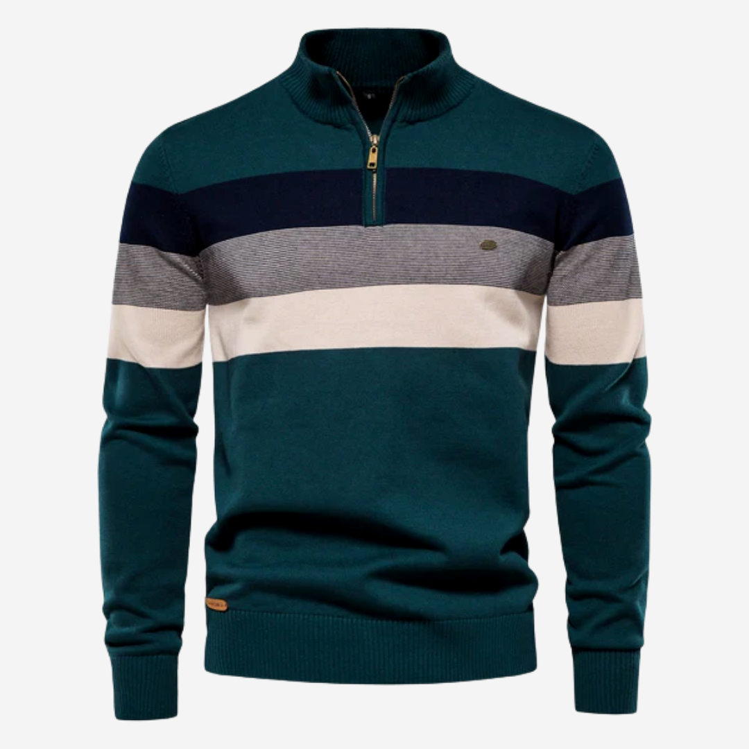 Willem Herensweater | Halve Rits, Comfortabel 1
