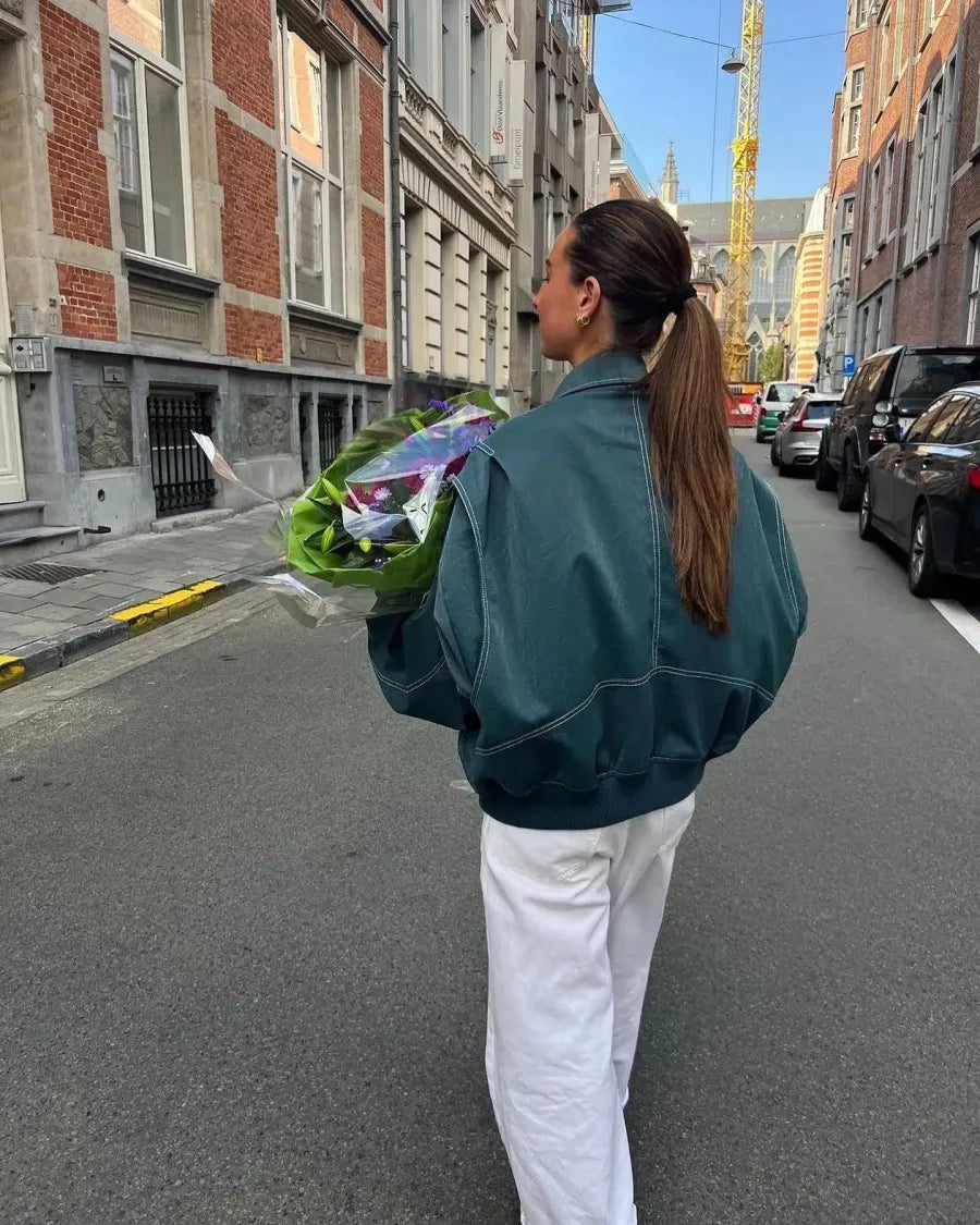Wolff Dames Jack | Oversized Kunstleer, Trendy en Duurzaam 6