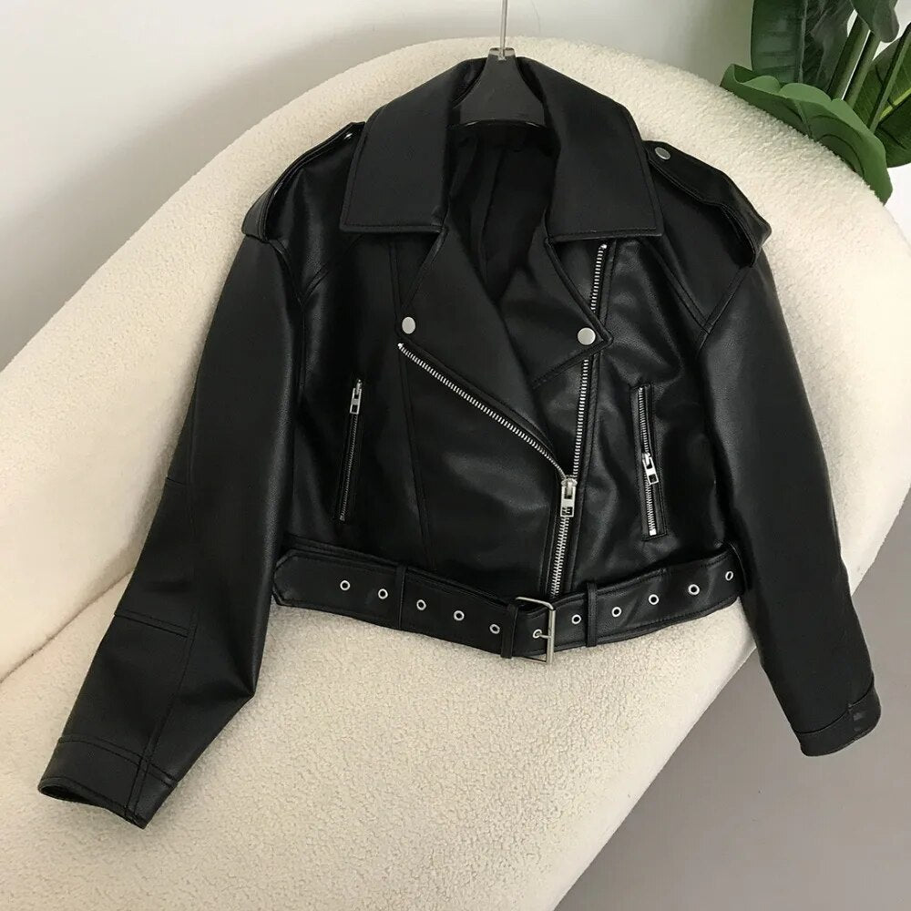 Wolff Dames Leren Jack | Hoogwaardig Leer, Zwart, Elegant 0
