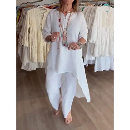 Wolff Dames Linnen Pak | Ademend, Flatterend en Perfect voor Zomer 10