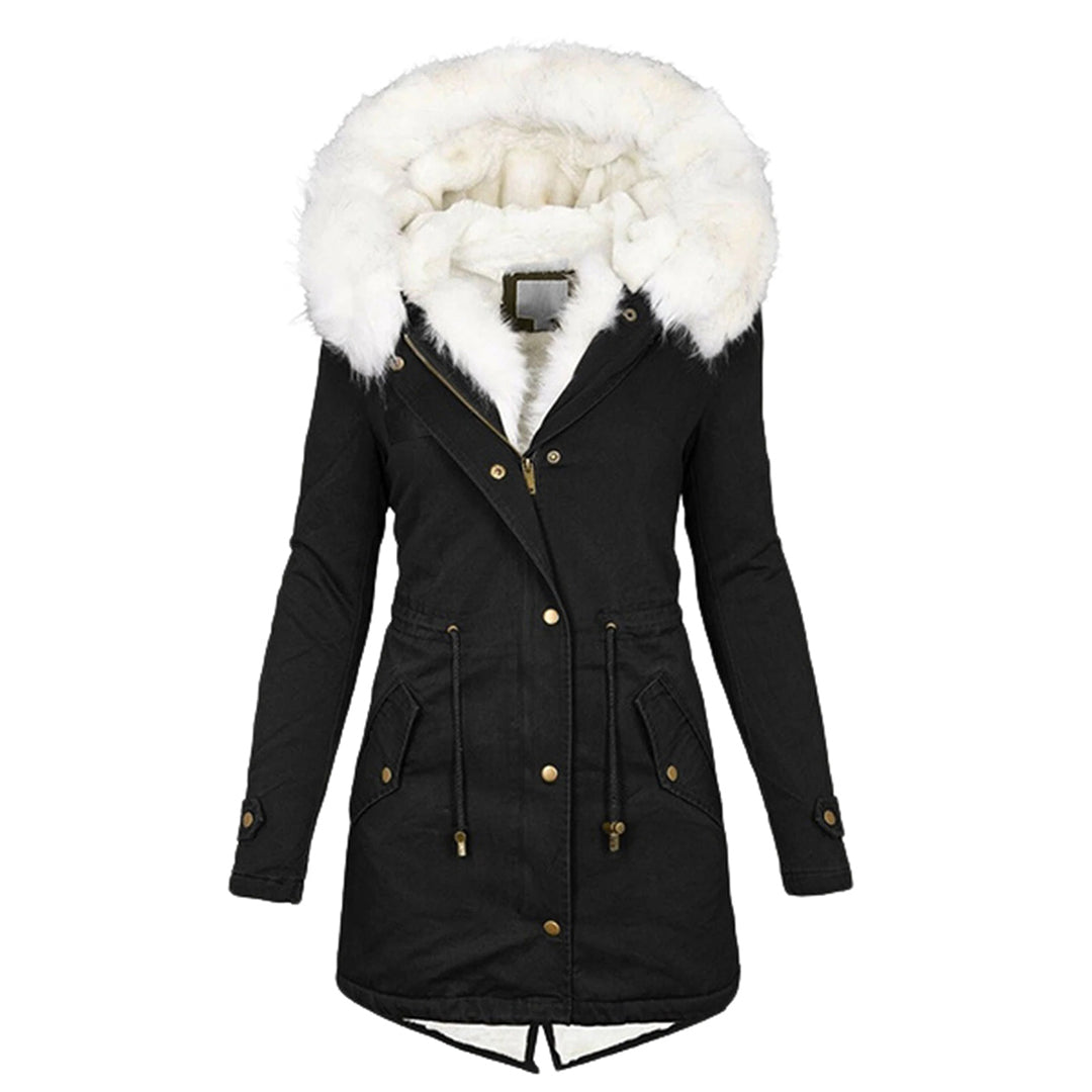 Wolff Dames Winterjas | Fleece Voering, Winddicht, Lange Snit 0