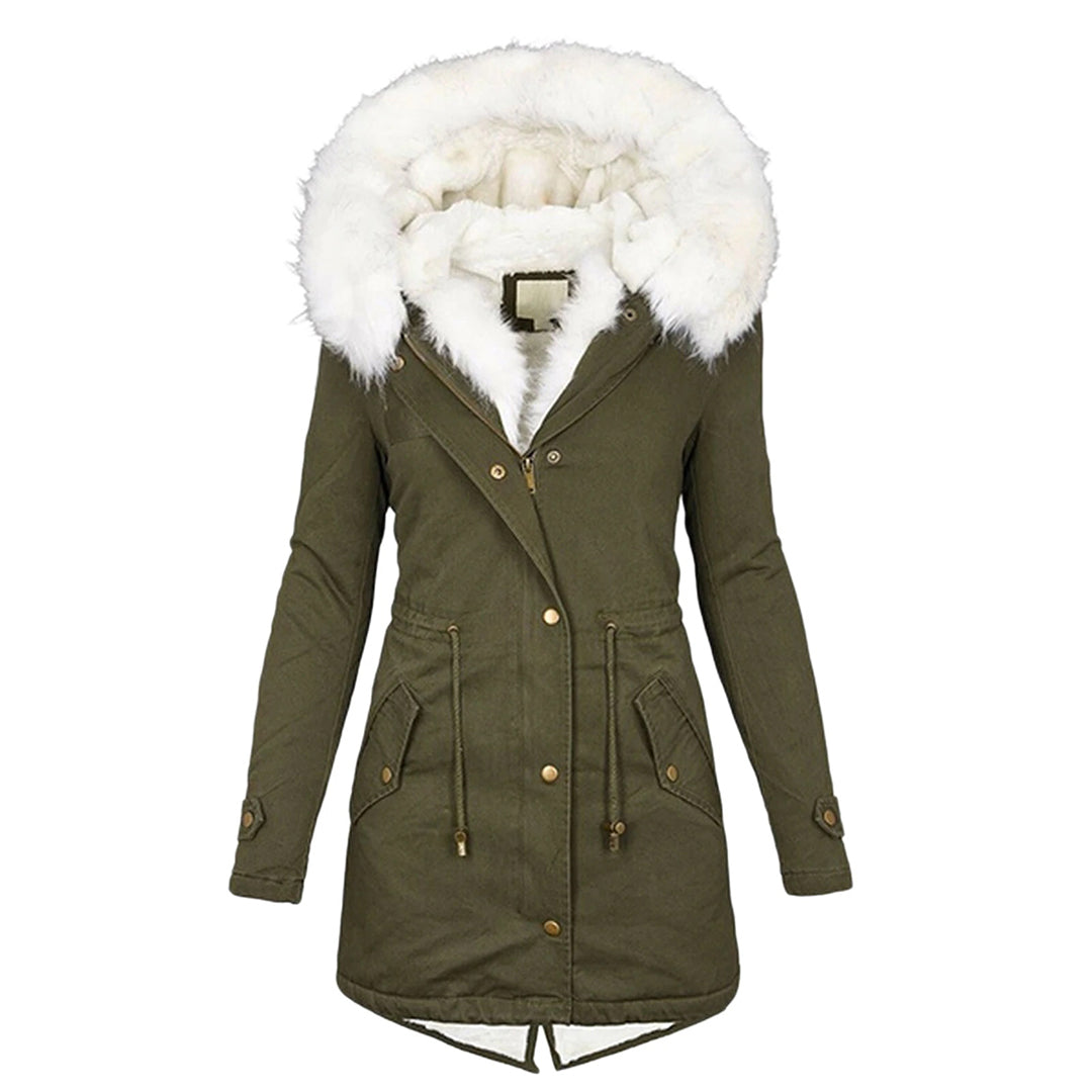 Wolff Dames Winterjas | Fleece Voering, Winddicht, Lange Snit 5
