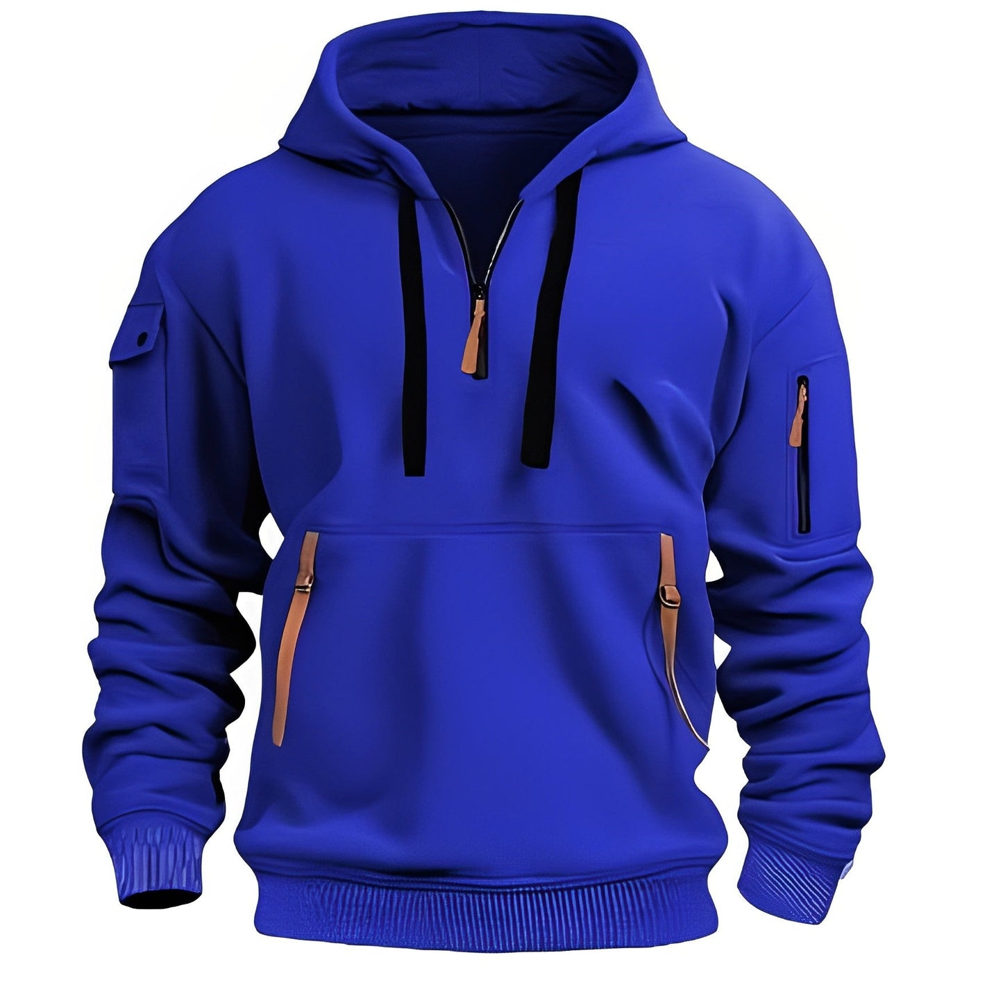 Wolff Heren Hoodie | Zachte Katoenmix, Casual Comfort 0