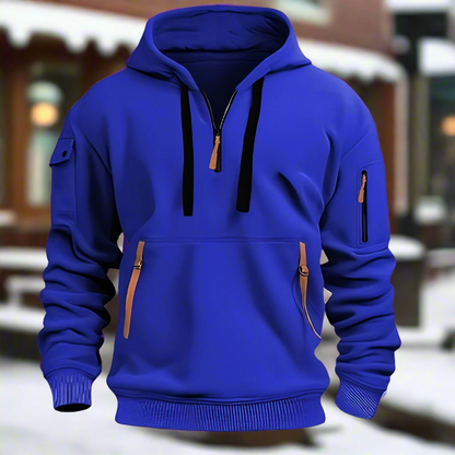 Wolff Heren Hoodie | Zachte Katoenmix, Casual Comfort 1