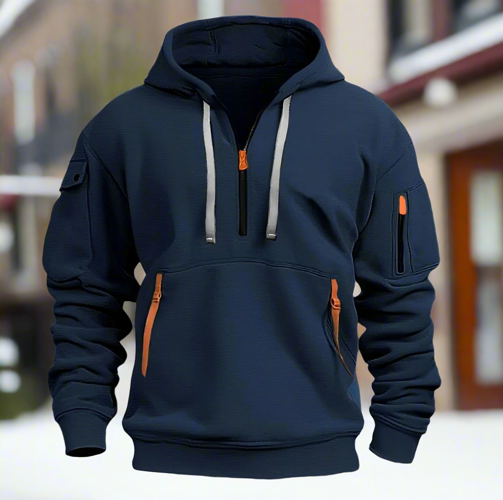 Wolff Heren Hoodie | Zachte Katoenmix, Casual Comfort 2