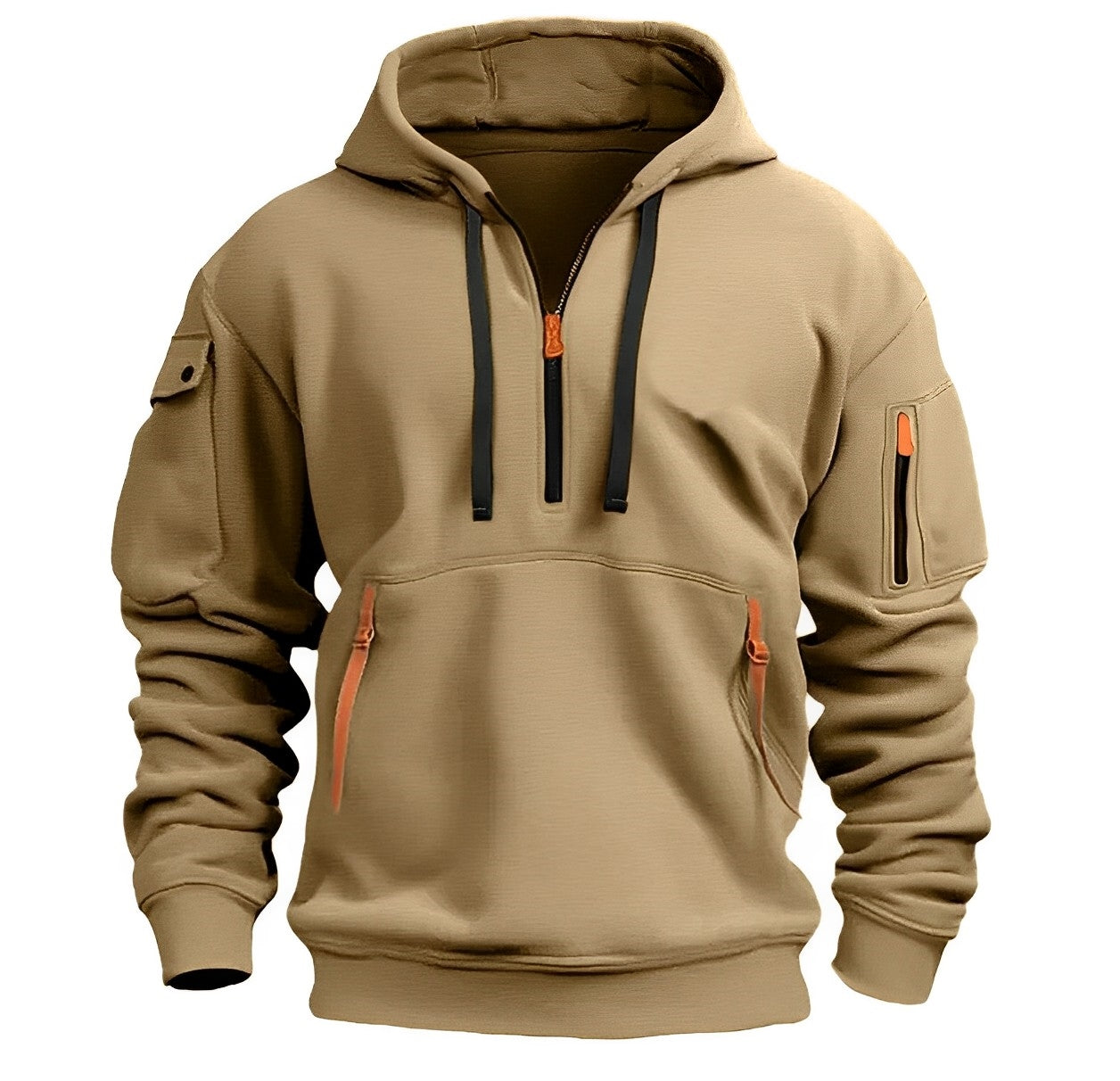 Wolff Heren Hoodie | Zachte Katoenmix, Casual Comfort 4