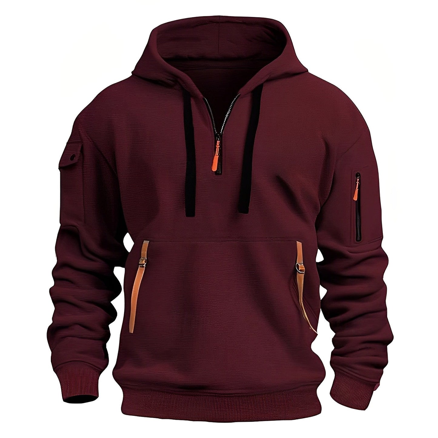 Wolff Heren Hoodie | Zachte Katoenmix, Casual Comfort 8