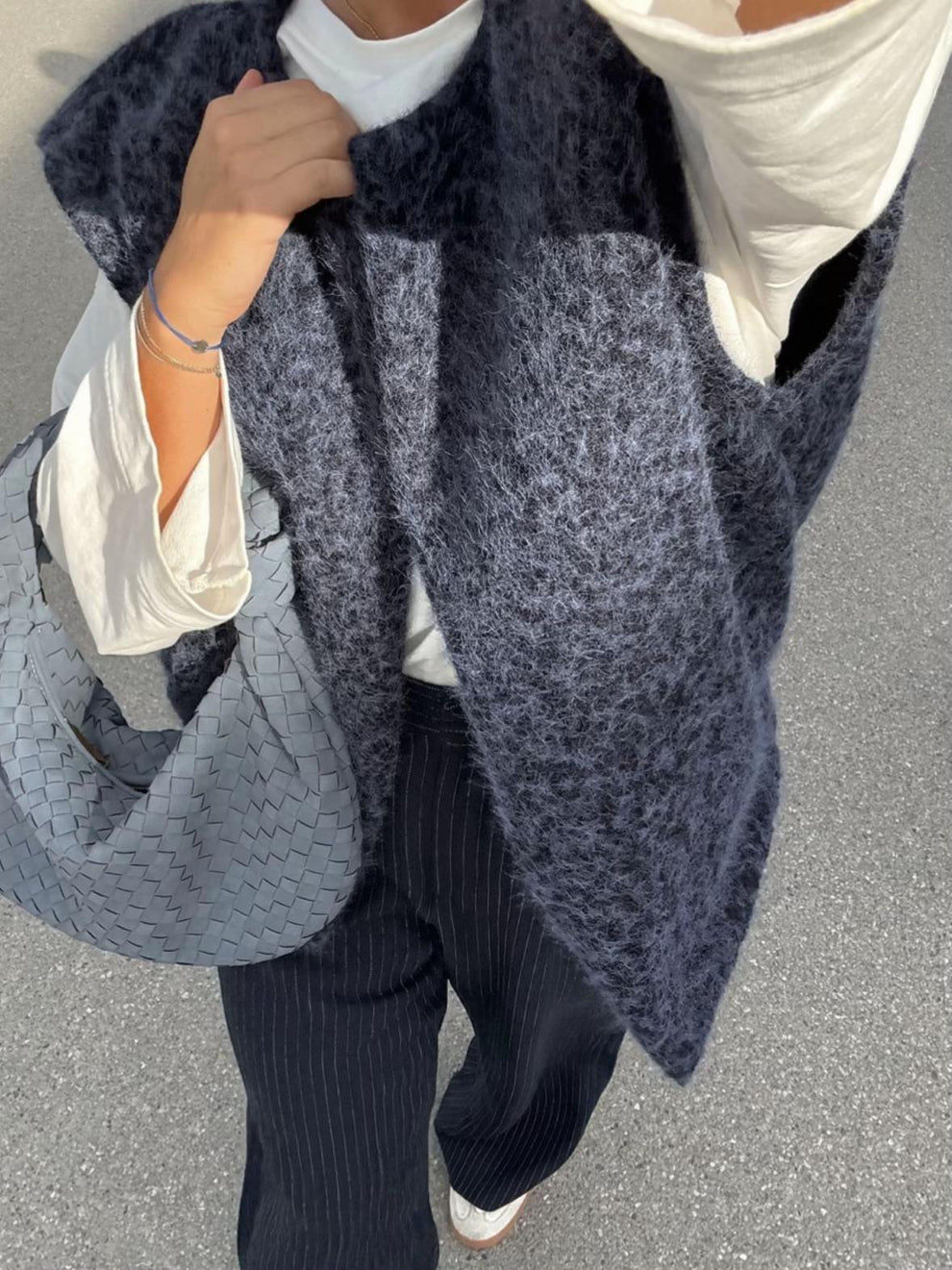 YANELA | Luxe Mohair Vest 6