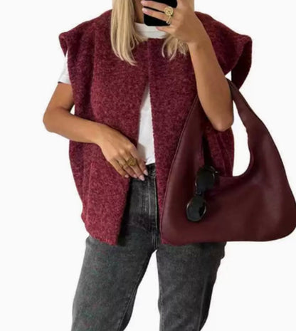 YANELA | Luxe Mohair Vest 9