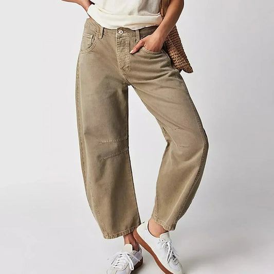 Yuna | Comfort Fit Wide-Leg Jeans Voor Dames 0
