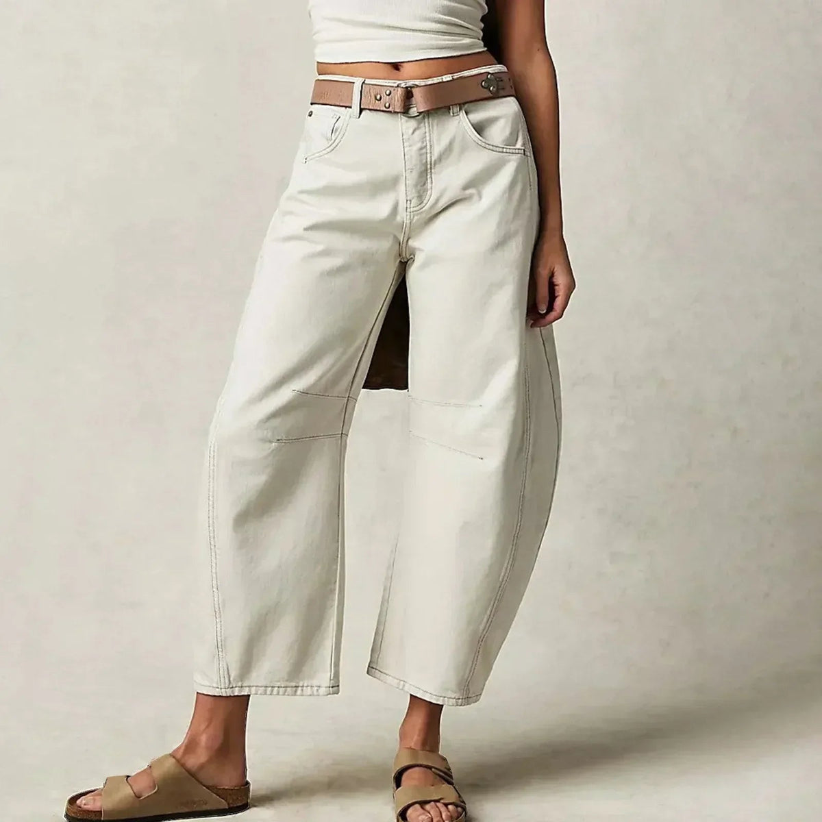 Yuna | Comfort Fit Wide-Leg Jeans Voor Dames 2
