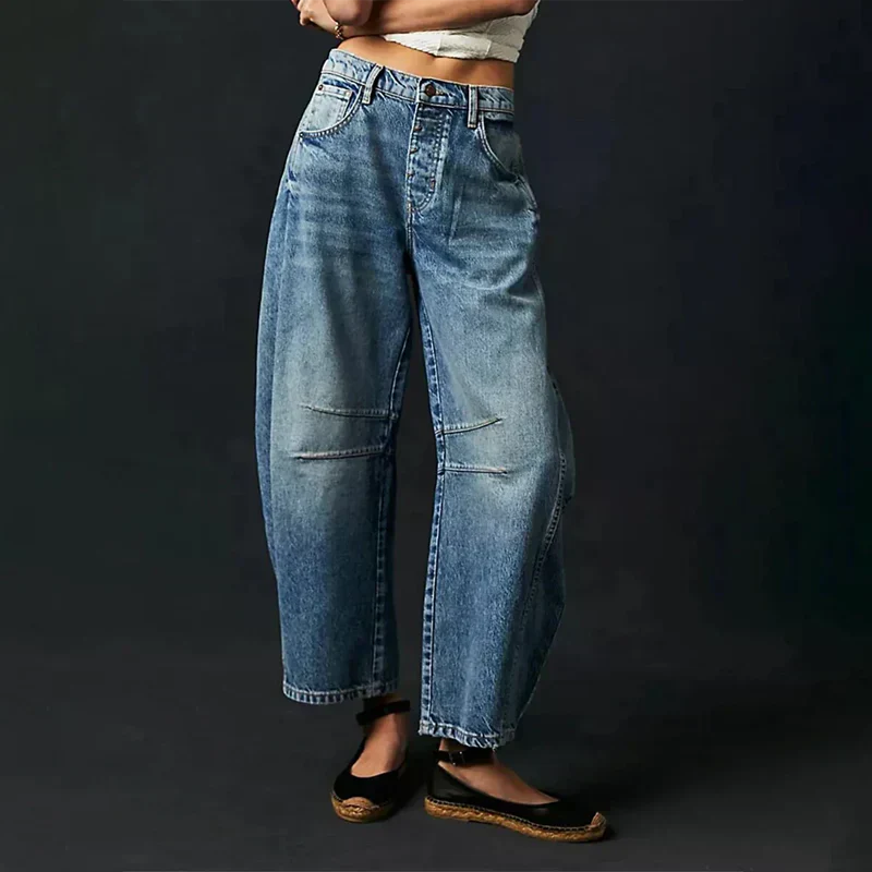 Yuna | Comfort Fit Wide-Leg Jeans Voor Dames 5