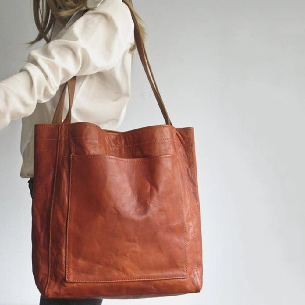 Zara Dames Schoudertas | Zwart Leren, Tijdloos Ontwerp 0