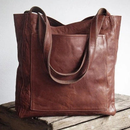 Zara Dames Schoudertas | Zwart Leren, Tijdloos Ontwerp 1