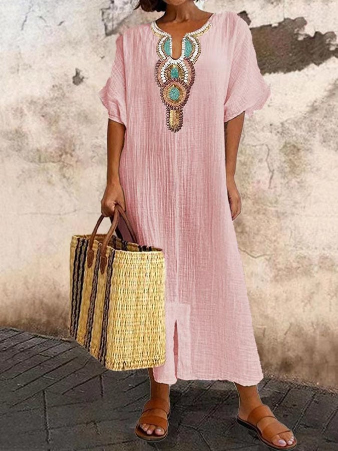 Zarifa | Comfortabele Wijde Maxi Jurk 1