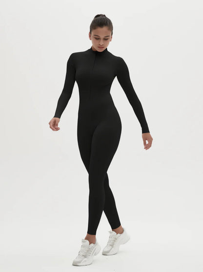 MAËLIS | Warme Winterjumpsuit met Fleecevoering en Stretch