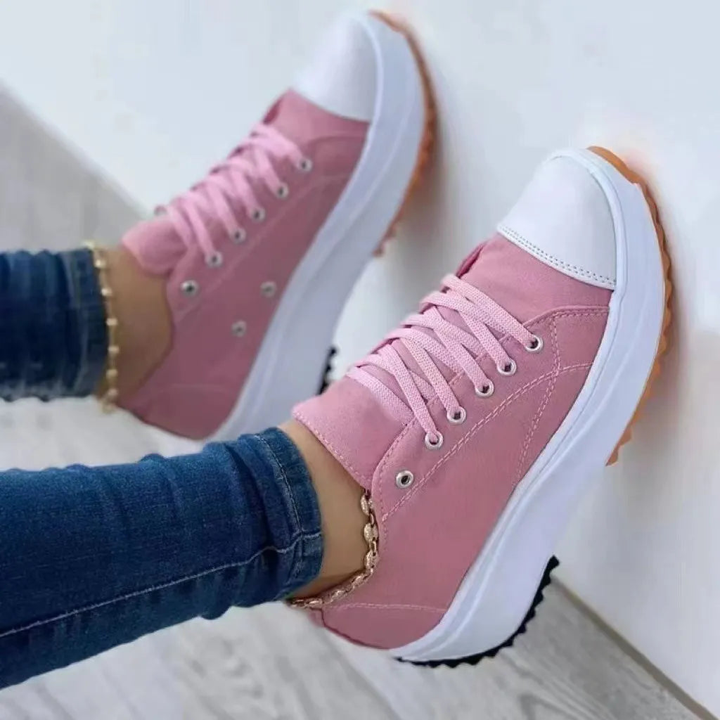 Hilda Dames Sneakers | Orthopedisch Design, Witte Casual Schoenen