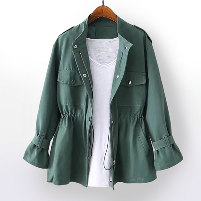 Maëlle | Casual Trenchcoat voor Dames met Tijdloze Look