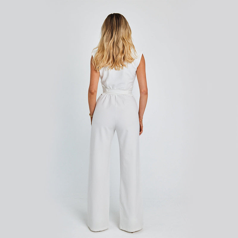 Sophia - Elegante Mouwloze Jumpsuit | Tijdloos, Stijlvol & Comfortabel