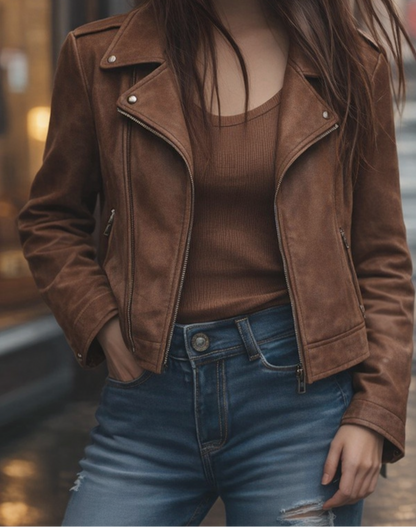 Cecile Dames Jas | Vintage Design voor Herfst en Winter